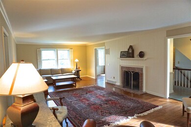 Hardwood floors throughout the main level except f