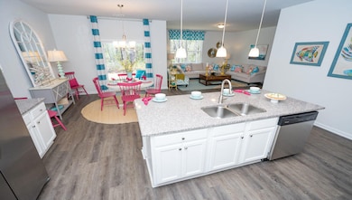 cali kitchen to livingroom