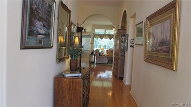Galley entry foyer