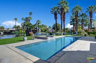 Pool and lake view