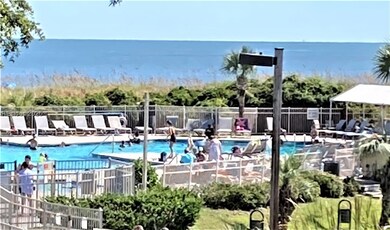 Pool and Oceanview from Balcony