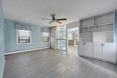 Living Room with built ins