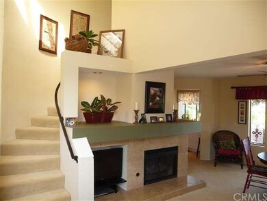 Travertine faced gas fireplace