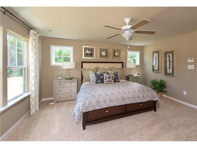 Model of the large Master Bedroom (there will be a