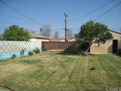 huge backyard with detached garage and RV parking 