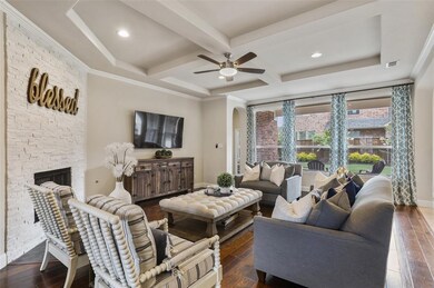 Living Room open to kitchen