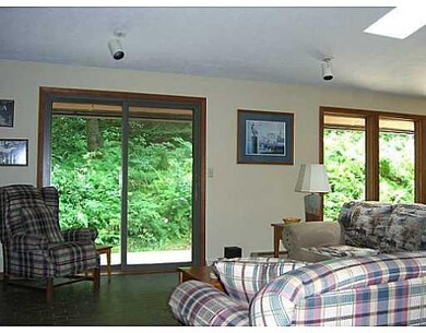 Living Room. Skylight and Anderson windows