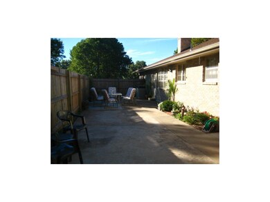 spacious patio with beautiful gardens is private a