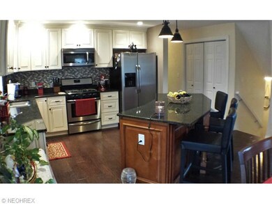 Alternate kitchen and island view