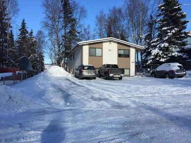 Note snow storage to west of bldg