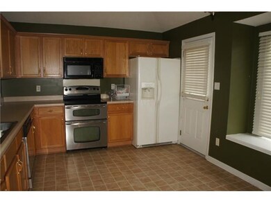 Awesome eat-in kitchen comes equipped with a pantr