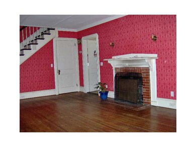 Living Room. Kitchen area in back right off living
