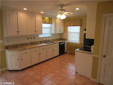Kitchen - Renovated, eat-in kitchen with tile floo