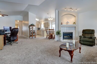 Living Room with Open Kitchen