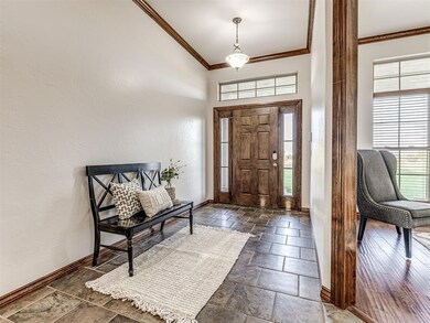 High ceilings, freshly painted interior throughout