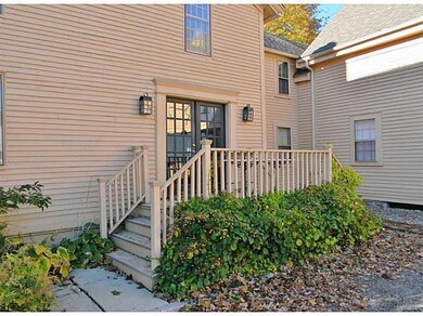 Exterior Side View. Side entrance...