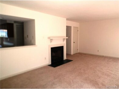 Dining room pass-through opening to kitchen. Wood 