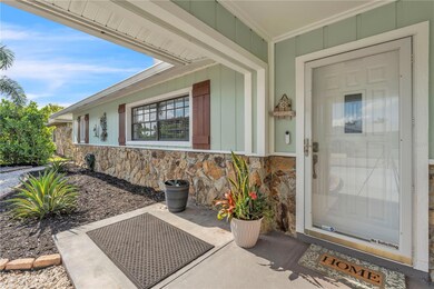 Extra wide entry.