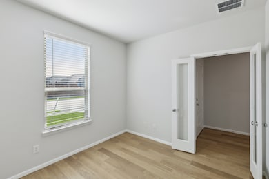Home Office in the Holden home plan by Trophy Signature Homes – REPRESENTATIVE PHOTO