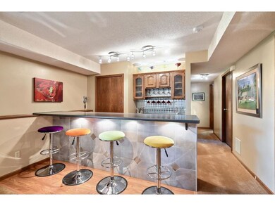 Can you find a more fun wet bar in a Maple Grove h
