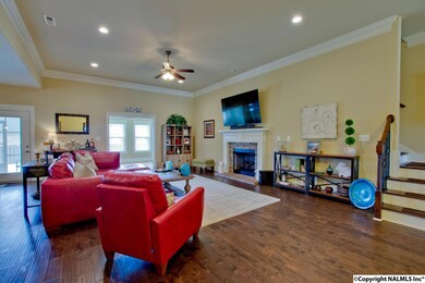 Open concept home with 10 foot ceilings.