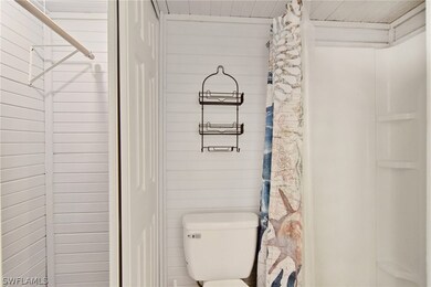 Closet and bathroom