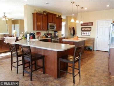 The spacious Kitchen is great for entertaining wit