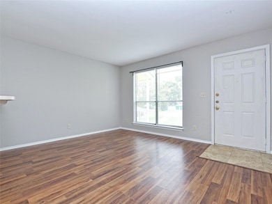 Foyer entrance featuring dark wood finished floor