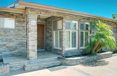 Stone Facade and front door