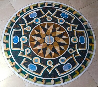 marble floor