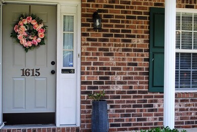 Front Door with new hardware