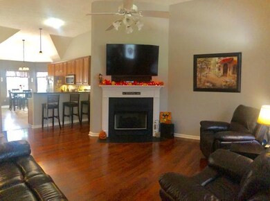 Open floor plan with new Laminate Flooring 