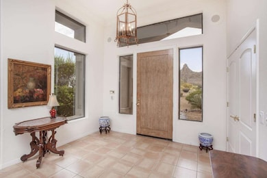 Entryway with view