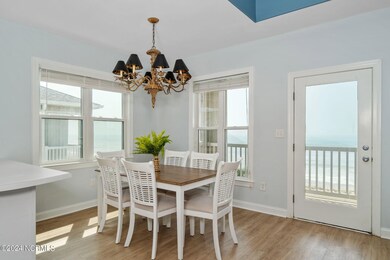 Dining area w/ corner views