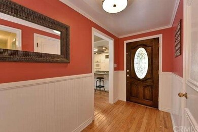 The welcoming foyer