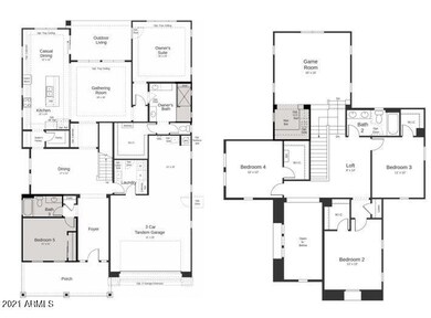 3890 E Boot Track Trail Floorplan