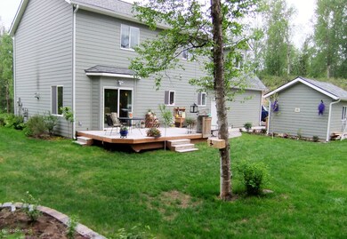 Back Yard and Deck