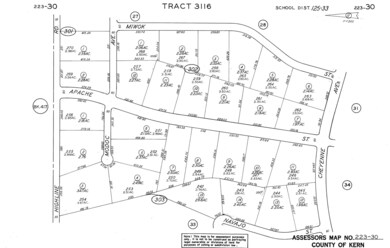 Tract map APN 223-303-09