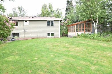 Rear of Home and Greenhouse/Sauna