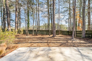 View of yard featuring a patio area and a fenced backyard