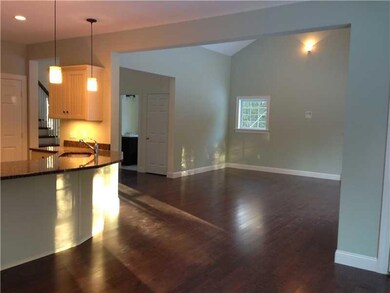 Living Room. View of Kitchen and...