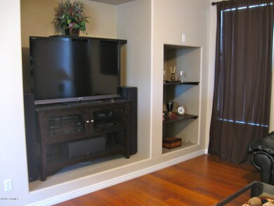 Entertainment niche in Family Room