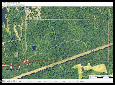 map of lexington 80 - anderson road