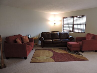 Spacious living room