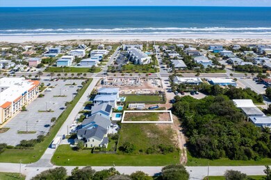 Aerial overview of property's location with expansive coastline