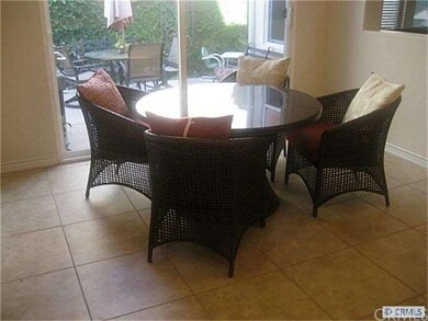 Breakfast area is separate from dining room