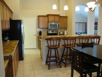 Kitchen with Ceramic Tile Flooring