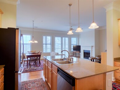 Granite countertops and stainless steel appliances