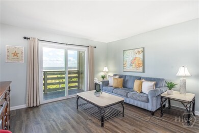 Living Room with Direct Ocean View