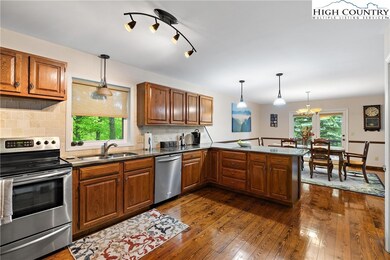 Stainless appliances.